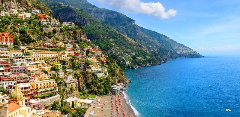 Positano i Wybrzeże Amalfi