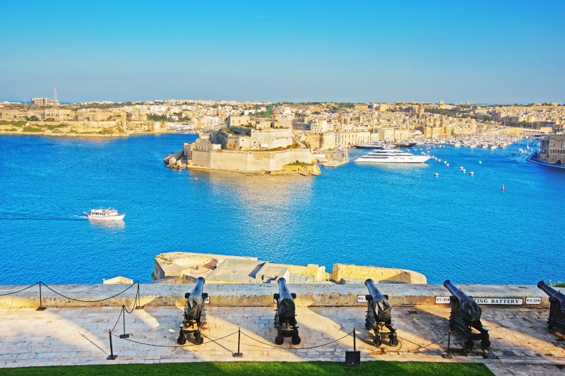 Fort św. Anioła (Fort St. Angelo), Valletta, Malta